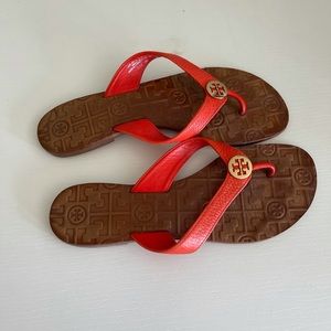 Tory Butch Flip Flops size 8.5